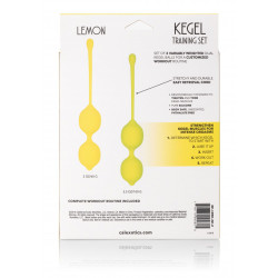 Kegel Training Set Lemon