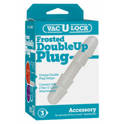 Vac-u-lock - Frosted Double Up Plug