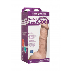 Vac-u-lock - Perfect Erect Realistic(r) Cock