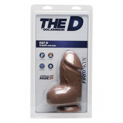 The D - Fat D - 6 Inch With Balls - Firmskyn