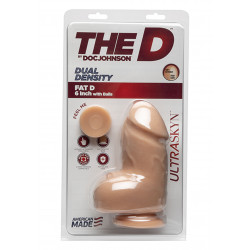 The D - Fat D - 6 Inch With Balls - Ultraskyn