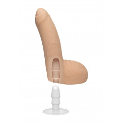 Signature Cocks - William Seed - 8 Inch Ultraskyn Cock With Removable Vac-u-lock Suction Cup