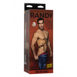 Signature Cocks - Randy - 8.5 Inch Ultraskyn Cock With Removable Vac-u-lock Suction Cup