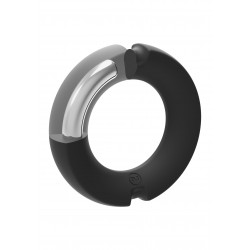 Kink - Silicone-covered Metal Cock Ring - 50mm