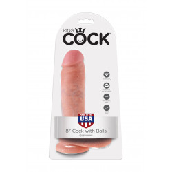 Cock 8 Inch With Balls