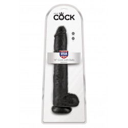 King Cock 14inch With Balls