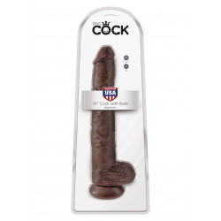 King Cock 14inch With Balls