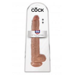 King Cock 14inch With Balls