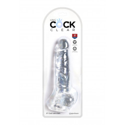 King Cock 8 Inch Cock With Balls