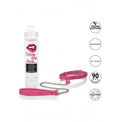 Tickle Me Pink Collar W Leash