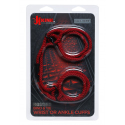 Kink - Hogtied - Bind & Tie - 6mm Hemp Wrist Or Ankle Cuffs