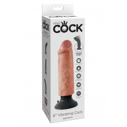 Vibrating Cock 6 Inch