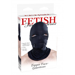 Zipper Face Hood