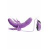 Vibrating Double Delight Strap-on