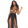 Cage Maxi Dress And G-string