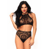 Lace Top And High Waist String