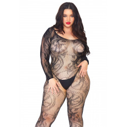 Spiral Lace Bodystocking