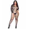 Spiral Lace Bodystocking