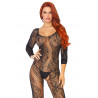 Swirl Lace Bodystocking