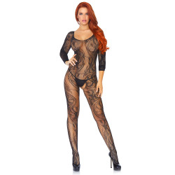 Swirl Lace Bodystocking