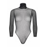 Turtleneck Fishnet Teddy