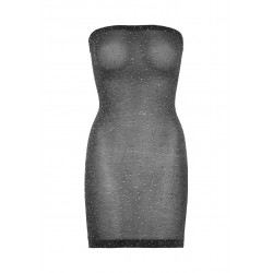 Lurex Rhinestone Tube Dress