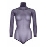 Lurex Bodysuit With Snapcrotch