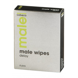 Male Wipes Delay 6x 25ml