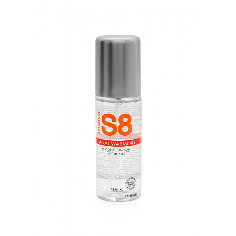 S8 Wb Warming Anal Lube 125ml