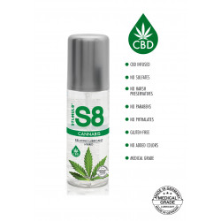 S8 Hybrid Cannabis Lube 125ml