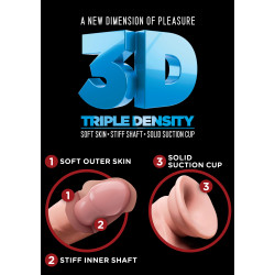 Triple Density Cock 5 Inch