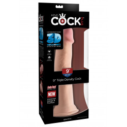 Triple Density Cock 9 Inch