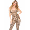 Leopard Footless Bodystocking