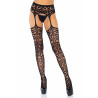 Scroll Lace Garterb. Stockings