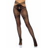 Wrap Around Crotchless Tights