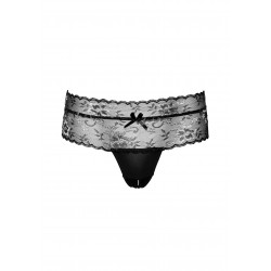 Crotchless High Waist String