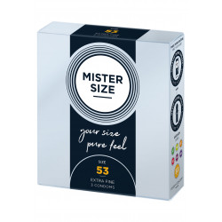 Mister Size 53mm Condoms 3pcs