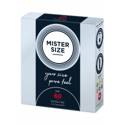 Mister Size 60mm Condoms 3pcs