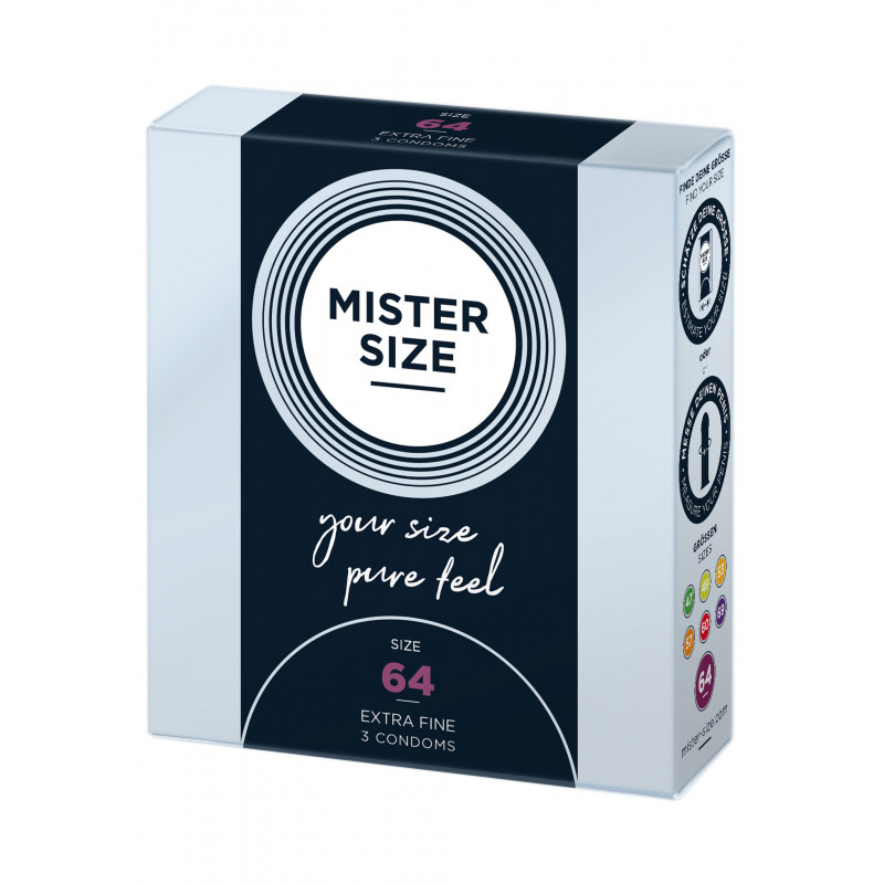 Mister Size 64mm Condoms 3pcs