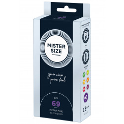 Mister Size 69mm Condoms 10pcs